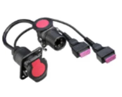 Диагностичен адаптер/кабел Bosch KTS за камиони и автобуси (ISO 7638 – 7-пинов): 1 684 463 782