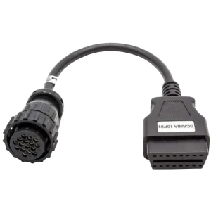 Кабел за диагностика Bosch KTS (Scania/DAF, 16-пинов, комерсиален транспорт) – 1 684 463 644