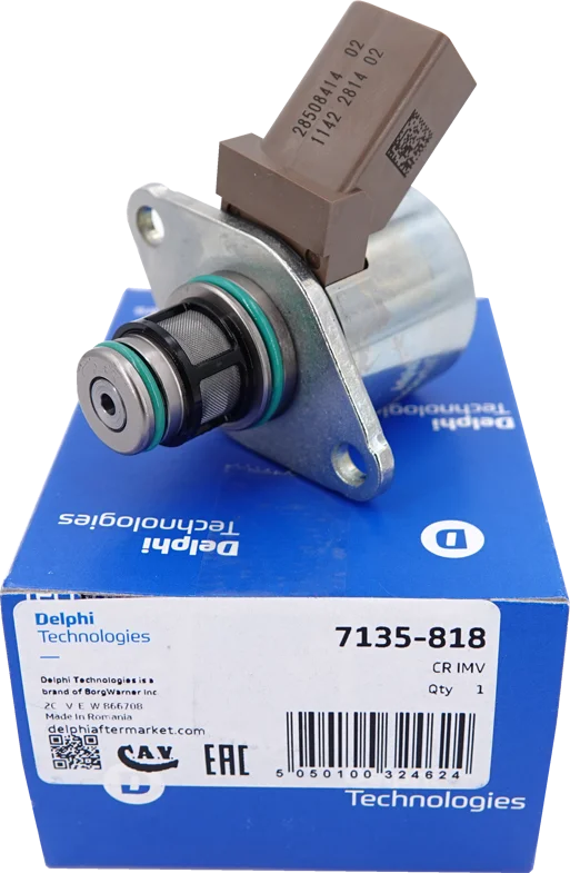 Делфи 7135-818 – Сензор за измерване на входящото налягане на общата горивна линия (IMV)