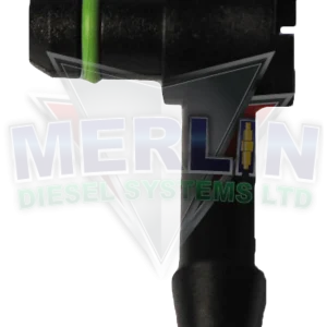 DENSO, съединител за връщане на горивото от системата COMMON RAIL, VAUXHALL, ъгъл на отклонение 90 градуса.