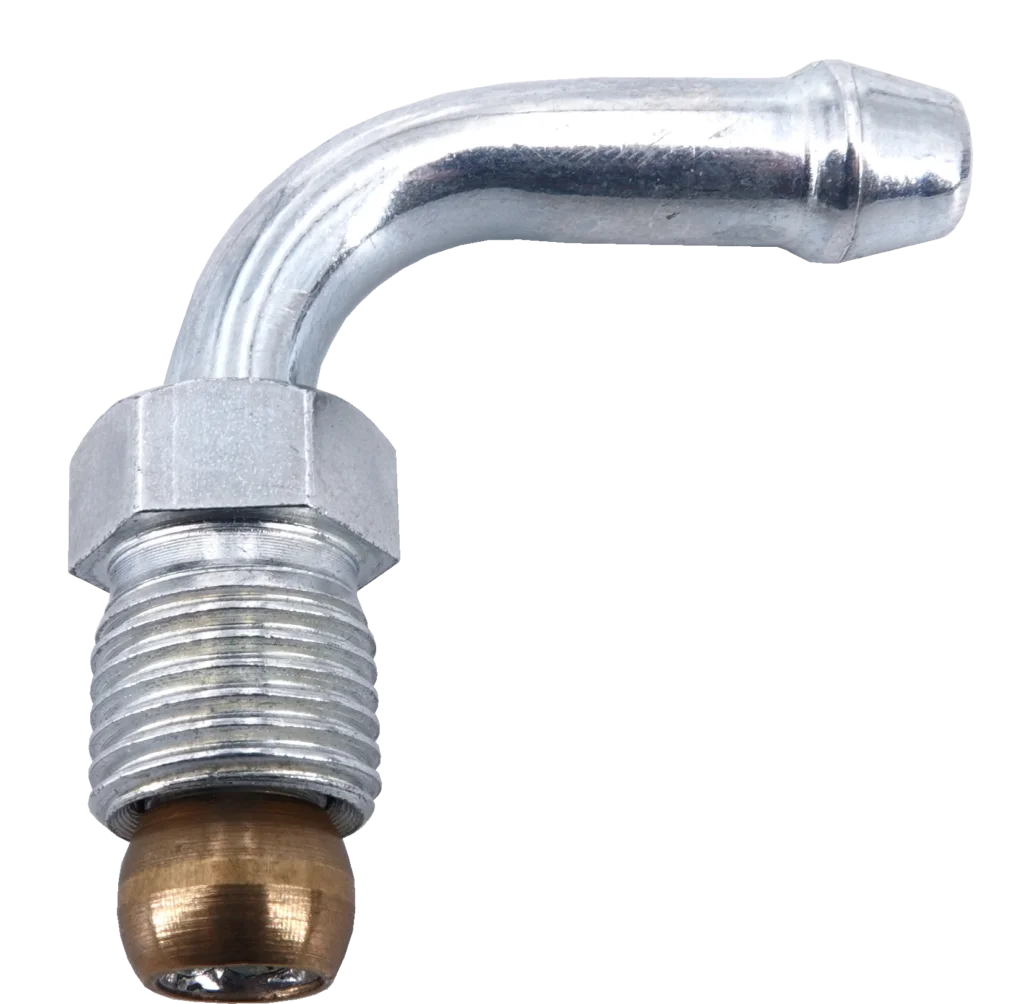 Делфи, 1/2 инч – 3/8 UNF, 90-градусов отвор, тръба за свързване - Image 2