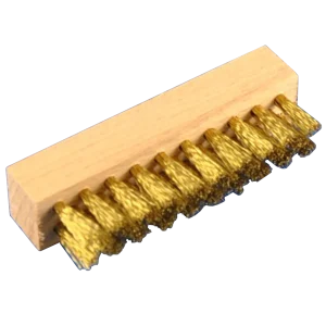 Почистване на компоненти: Бронзова четка за проводници