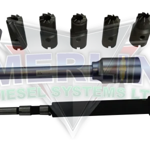 КОМПЛЕКТ ЗА РЕЖБИРАНЕ НА СЕДАЛКИ С 7 ЧАСТИ: ИНЖЕКТОР + РЕЖБИРАТЕЛ