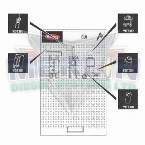 КОМПЛЕКТ ЗА ОТРИВАНЕ НА ЕУИ ЗА СЕРИЯ "A", МОДЕЛ E1 и E3, YDT384